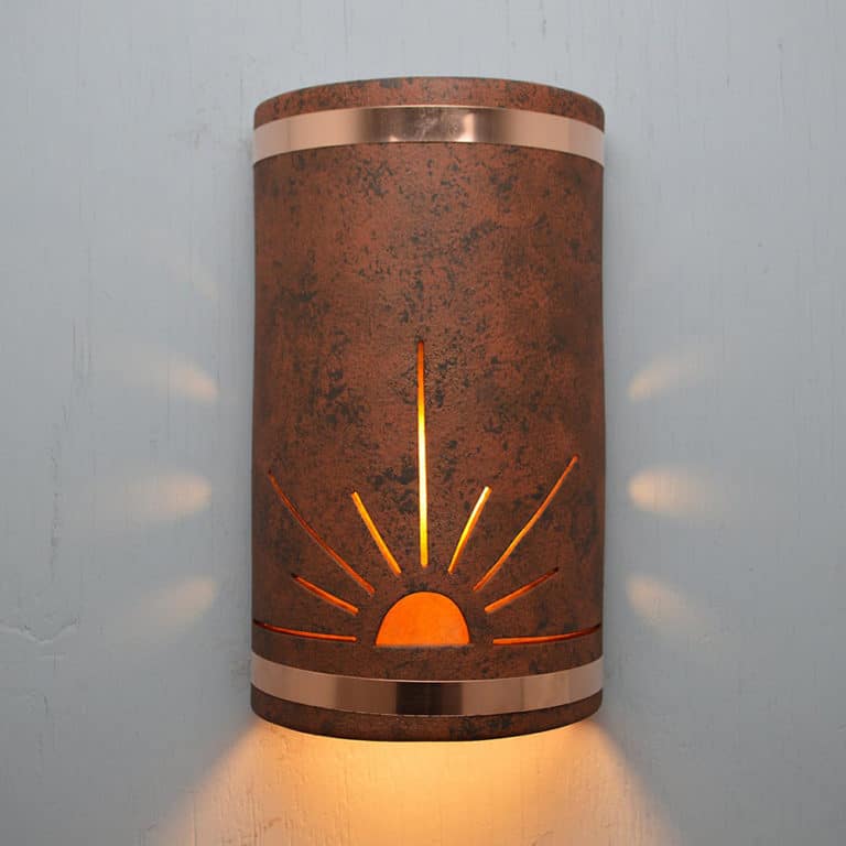 Sunrise Indoor/Outdoor Southwest Ceramic Lighting