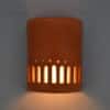 Wall Light-Arches-Open Top Half Round-Clay Wash-Indoor-Outdoor - Image 2
