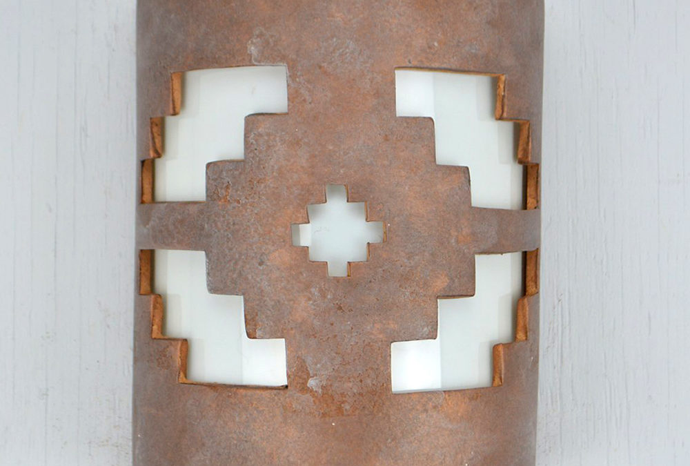 Wall Light-Ventana-Open Top Half Round-Ancient Bronze-Indoor-Outdoor