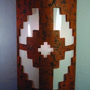 Ventana-Garage-Patio-LED-Handcrafted-Light-USA Made-Copper Brick-Indoor-Outdoor