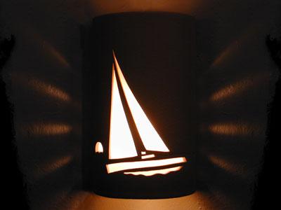 Open Top-Sailboat Design-Tan color-Indoor/Outdoor