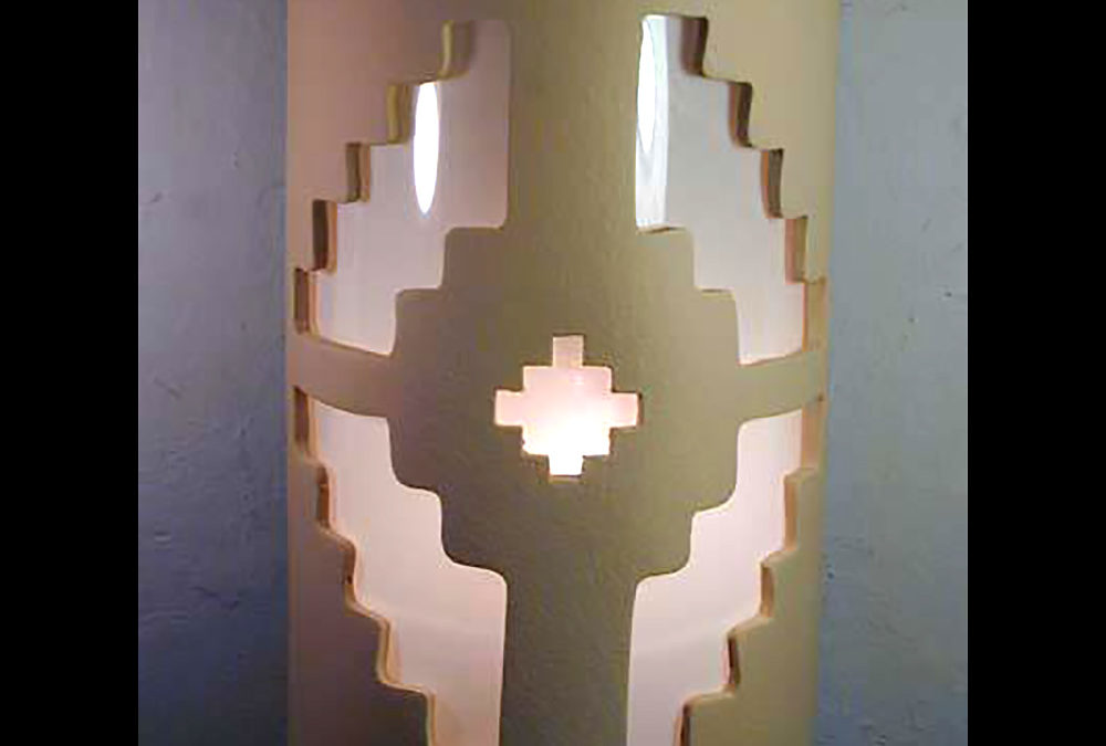 Wall Light-Ventana-Open Top Half Round-Tan-Indoor-Outdoor