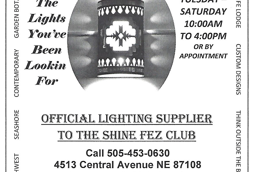 Official Lighting Supplier to Shine Fez Club Shriners