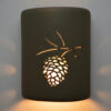 Southwestern Wall Sconce Light-Pine Cone-Open Top-Antique Copper-Indoor-Outdoor - Image 2