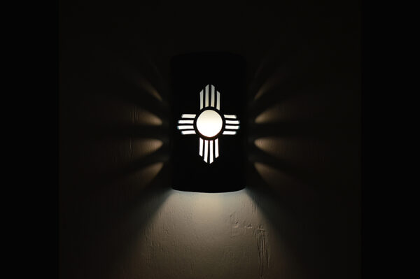 New Mexico Sun-Zia-Tibetan Wash color- 14' indoor, outdoor light website