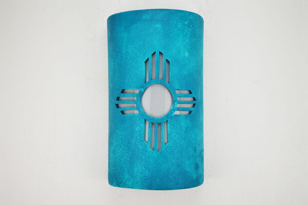 New Mexico Sun-Zia-Tibetan Wash color- 14' indoor, outdoor light website