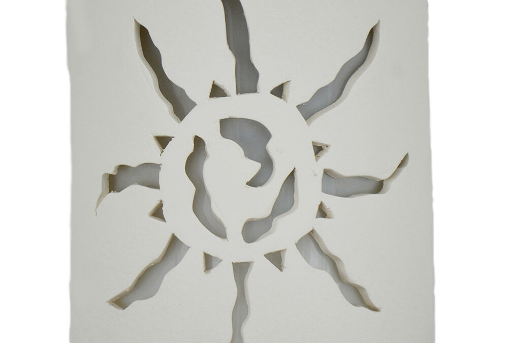 “Quick Ship” – Various Colors – Southwest Ancient Sun Design – 9″