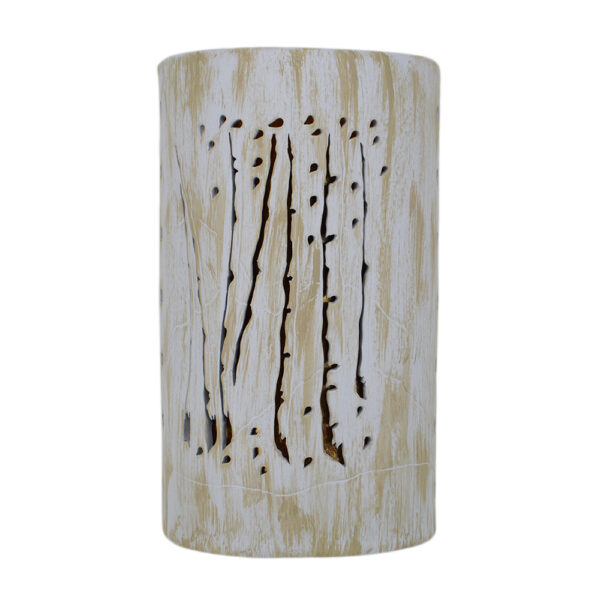 Trees of Aspen Grove design in Aged Aspen color with Amber Mica lens