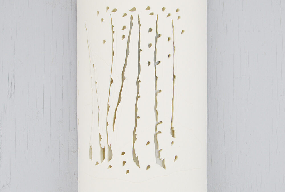 Wall Light-Aspen Grove-ADA Low Profile-Open Top-Bisque-Indoor-Outdoor